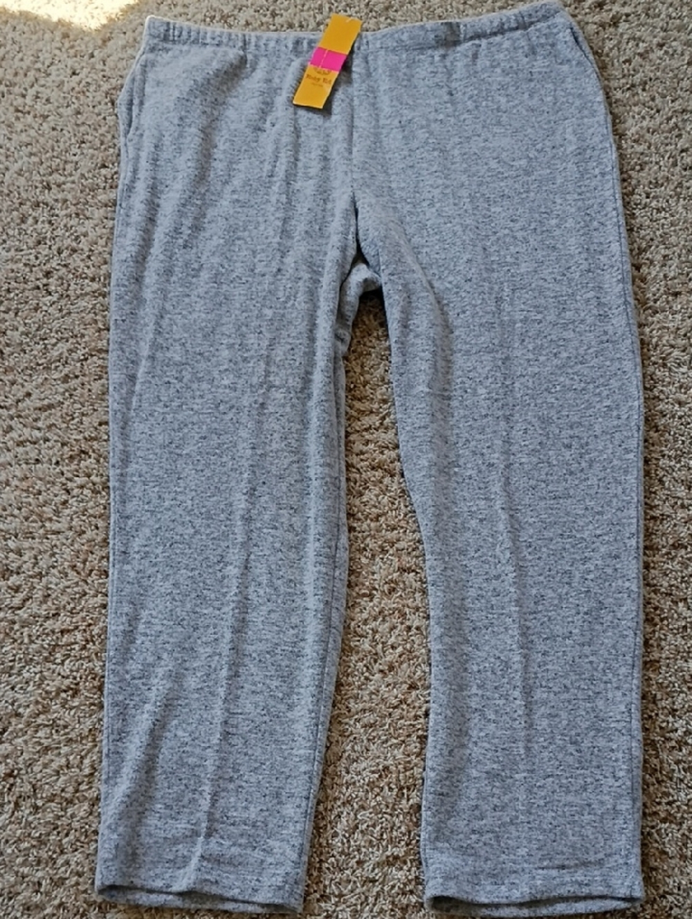 Ruby Rd. Heather Gray Cozy Season Jr Pants